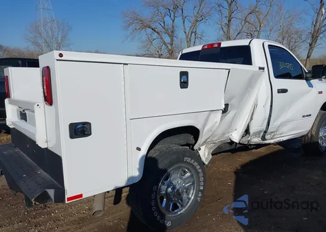 2022 Ram 2500 Tradesman Regular Cab 4X4 8' Box z USA, uszkodzony, nr VIN 3C7WR5AJ5NG223578